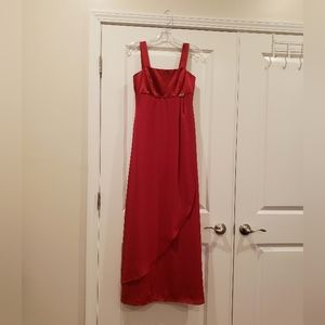 Gorgeous Alfred Angelo Claret Red Evening/Formal Gown Sz-6